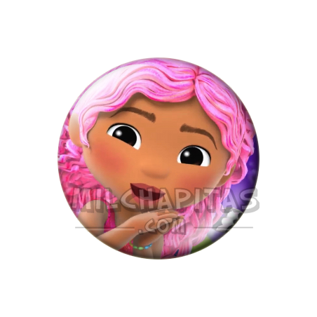 Chapa de La casa de muñecas de Gabby: Gabby (Sirena de Cerca)