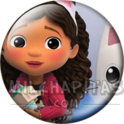 Chapa de La casa de muñecas de Gabby: Gabby y Pandy (Con Baby Box)