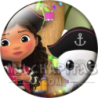 Chapa de La casa de muñecas de Gabby: Gabby y Pandy (Piratas)