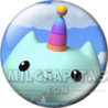 Chapa de La casa de muñecas de Gabby: Kitty Narwhal