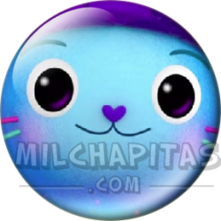 Chapa de La casa de muñecas de Gabby: Kitty Squiddy