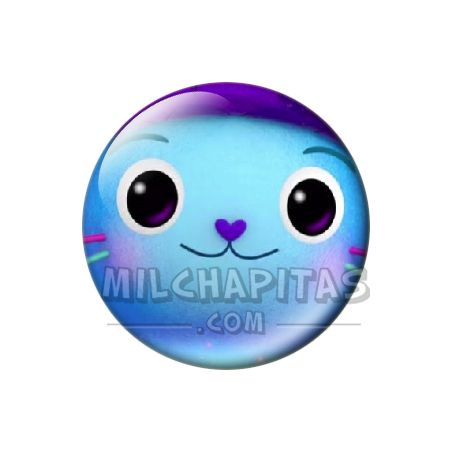 Chapa de La casa de muñecas de Gabby: Kitty Squiddy