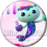 Chapa de La casa de muñecas de Gabby: MerCat (En el Laboratorio)