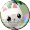 Chapa de La casa de muñecas de Gabby: Pandy Paws (Con Algodón de Azúcar)
