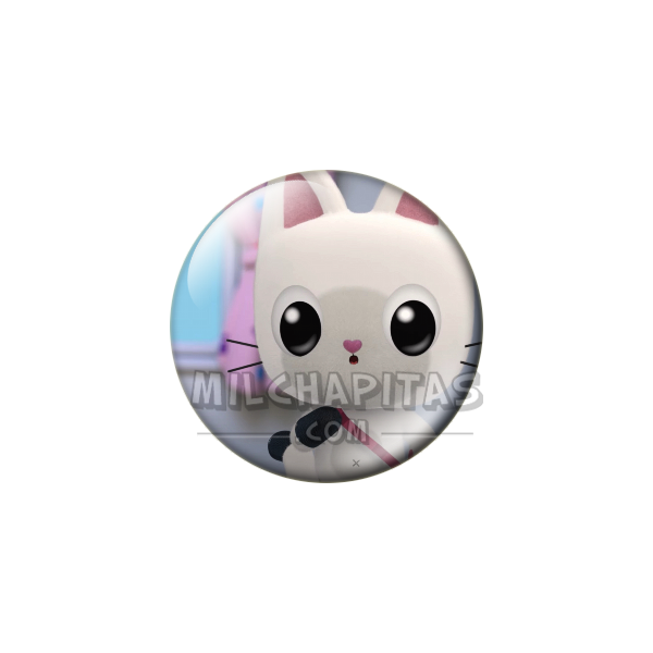 Chapa de La casa de muñecas de Gabby: Pandy Paws