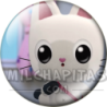 Chapa de La casa de muñecas de Gabby: Pandy Paws