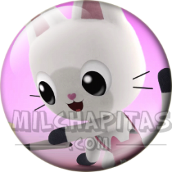 Chapa de La casa de muñecas de Gabby: Pandy Paws (Con el Pincel)