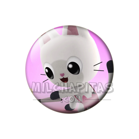 Chapa de La casa de muñecas de Gabby: Pandy Paws (Con el Pincel)