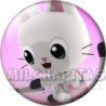 Chapa de La casa de muñecas de Gabby: Pandy Paws (Con el Pincel)
