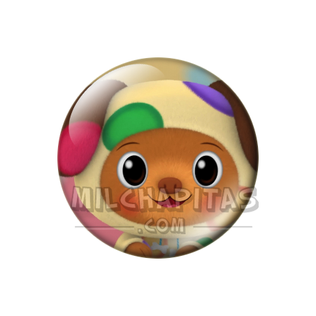 Chapa de La casa de muñecas de Gabby: Puggie Paws