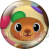 Chapa de La casa de muñecas de Gabby: Puggie Paws