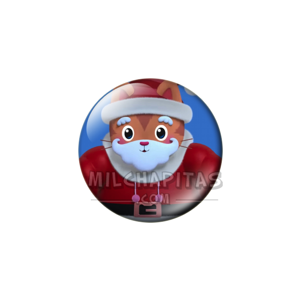 Chapa de La casa de muñecas de Gabby: Santa Kitty