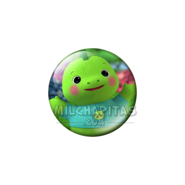 Chapa de La casa de muñecas de Gabby: Spongey-Saurus
