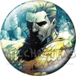 Chapa de DC Comics: Aquaman (Bajo el Mar)