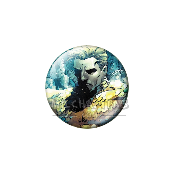 Chapa de DC Comics: Aquaman (Bajo el Mar)