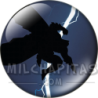 Chapa de DC Comics: Batman (Silueta en el Rayo)