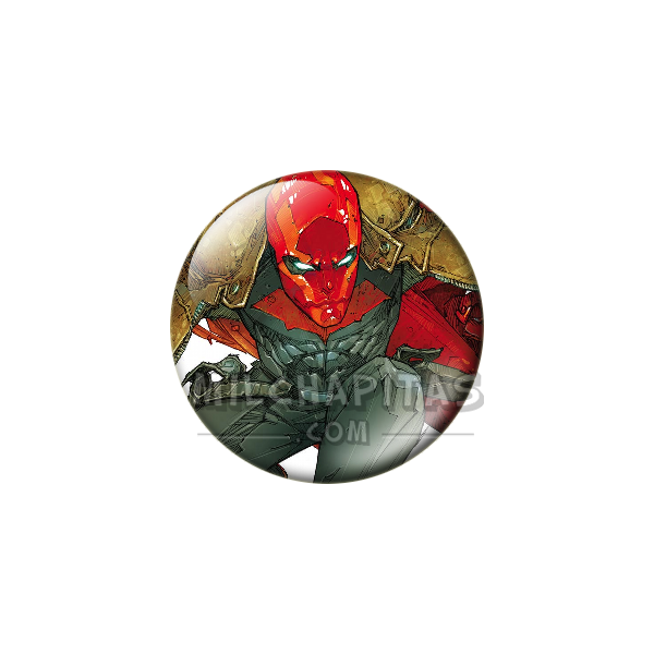 Chapa de DC Comics: Capucha Roja (Saltando)