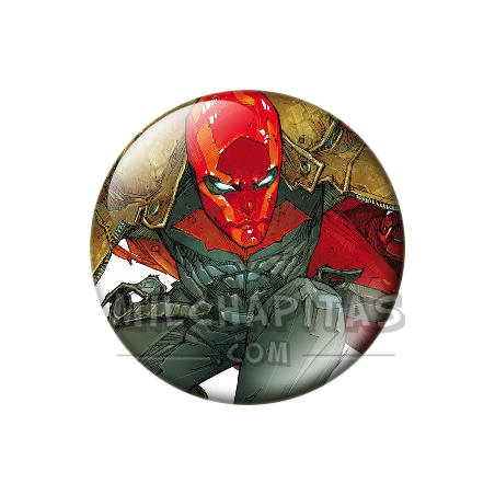 Chapa de DC Comics: Capucha Roja (Saltando)