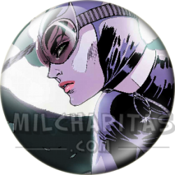 Chapa de DC Comics: Catwoman (Luna Llena)