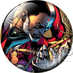 Chapa de DC Comics: Cyborg (Combate)