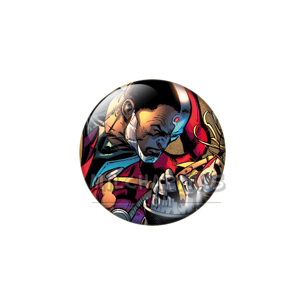 Chapa de DC Comics: Cyborg (Combate)