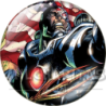 Chapa de DC Comics: Cyborg (Bandera)