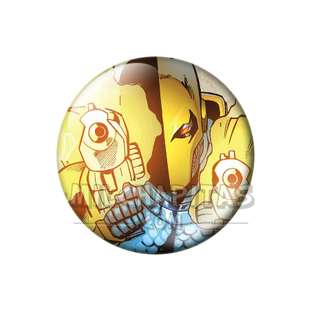 Chapa de DC Comics: Deathstroke (Pistolas)