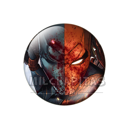 Chapa de DC Comics: Deathstroke