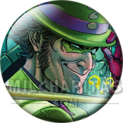 Chapa de DC Comics: Enigma (The Riddler)