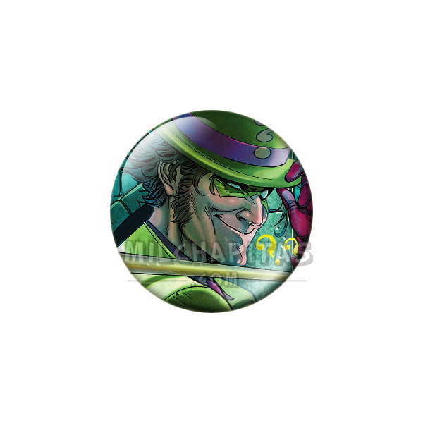 Chapa de DC Comics: Enigma (The Riddler)