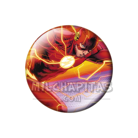 Chapa de DC Comics: Flash (Supervelocidad)