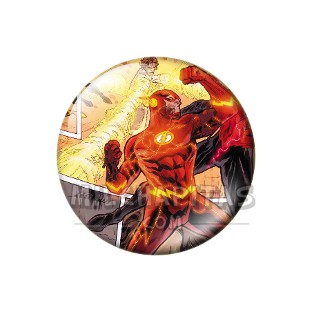 Chapa de DC Comics: Flash (Rayos)