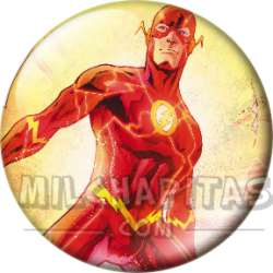 Chapa de DC Comics: Flash (Fuerza de la Velocidad)