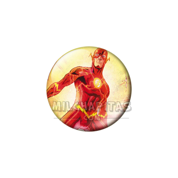 Chapa de DC Comics: Flash (Fuerza de la Velocidad)