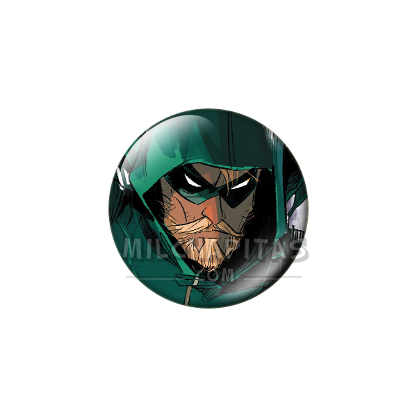 Chapa de DC Comics: Flecha Verde (Green Arrow)