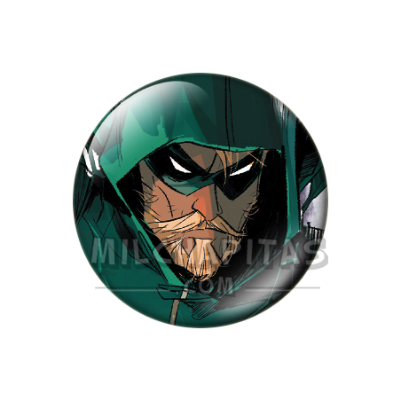 Chapa de DC Comics: Flecha Verde (Green Arrow)