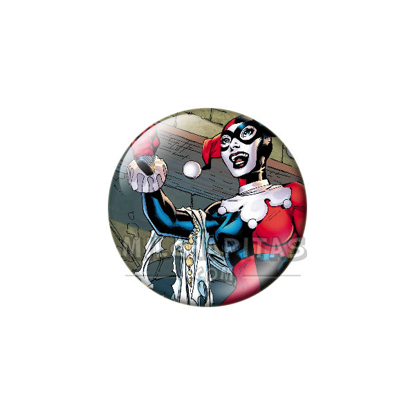 Chapa de DC Comics: Harley Quinn (Clásica)