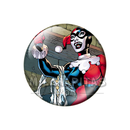 Chapa de DC Comics: Harley Quinn (Clásica)