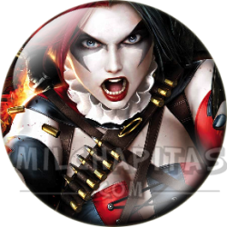 Chapa de DC Comics: Harley Quinn (Escuadrón Suicida)