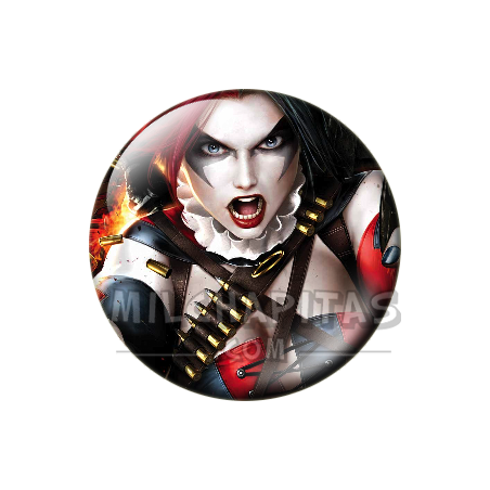 Chapa de DC Comics: Harley Quinn (Escuadrón Suicida)
