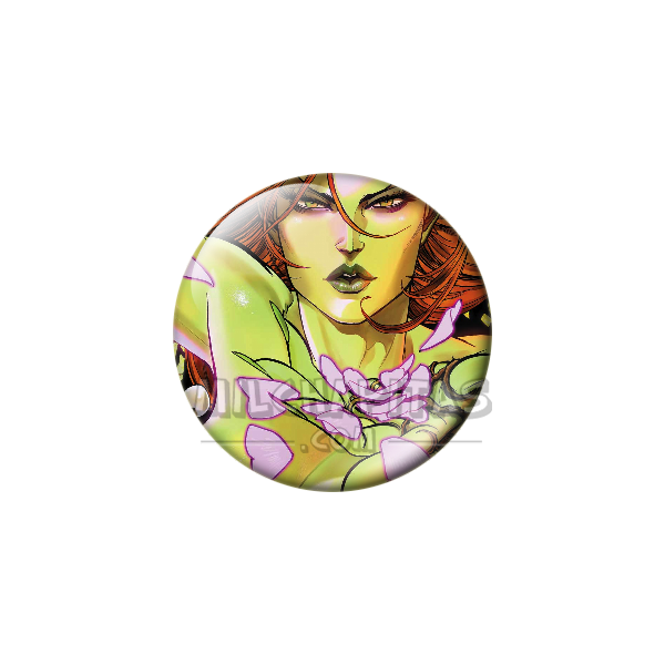 Chapa de DC Comics: Hiedra Venenosa (Pétalos)