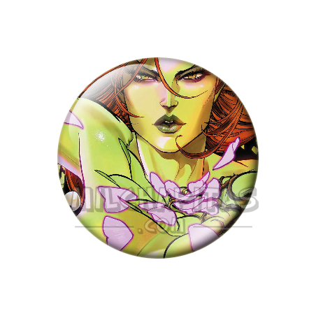 Chapa de DC Comics: Hiedra Venenosa (Pétalos)