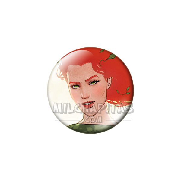 Chapa de DC Comics: Hiedra Venenosa (Poison Ivy)