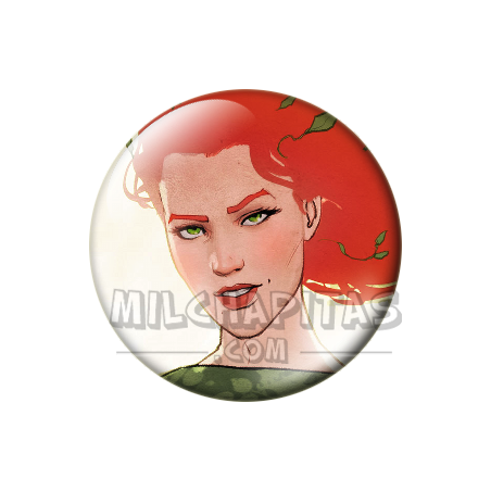 Chapa de DC Comics: Hiedra Venenosa (Poison Ivy)