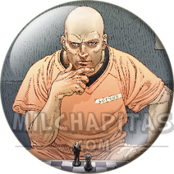 Chapa de DC Comics: Lex Luthor (Ajedrez)