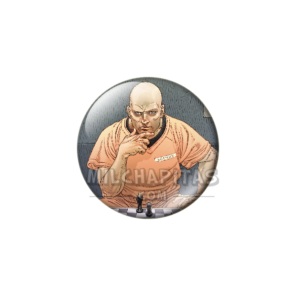 Chapa de DC Comics: Lex Luthor (Ajedrez)