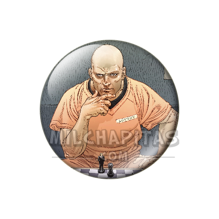 Chapa de DC Comics: Lex Luthor (Ajedrez)