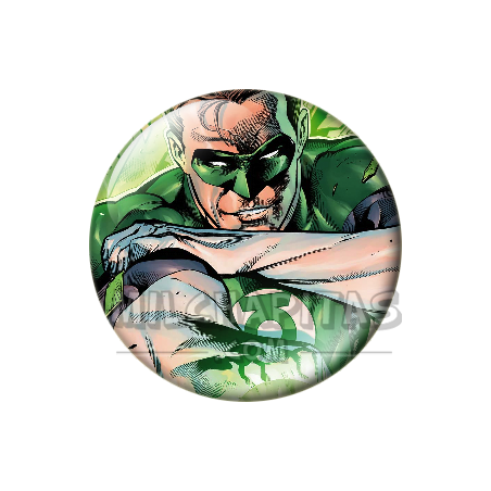 Chapa de DC Comics: Linterna Verde (Brazos Cruzados)