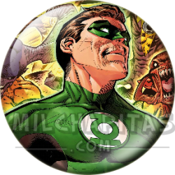 Chapa de DC Comics: Linterna Verde (Contra Alienígenas)