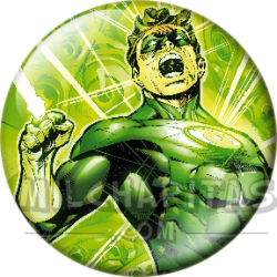 Chapa de DC Comics: Linterna Verde (Poder del Anillo)